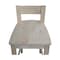 International Concepts Tuscany Counter Height Stool, 24" Seat Height, Unfinished S-292 - alternate 6